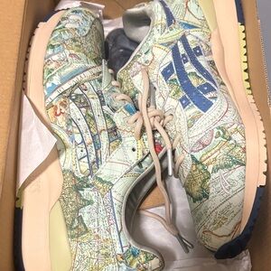 Asics Gel-Lyte III OG Ice Green and Midnight Blue Sneakers Atmos Collab